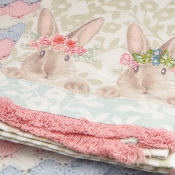 画像2: イースター ティータオル 2Pセット (2)