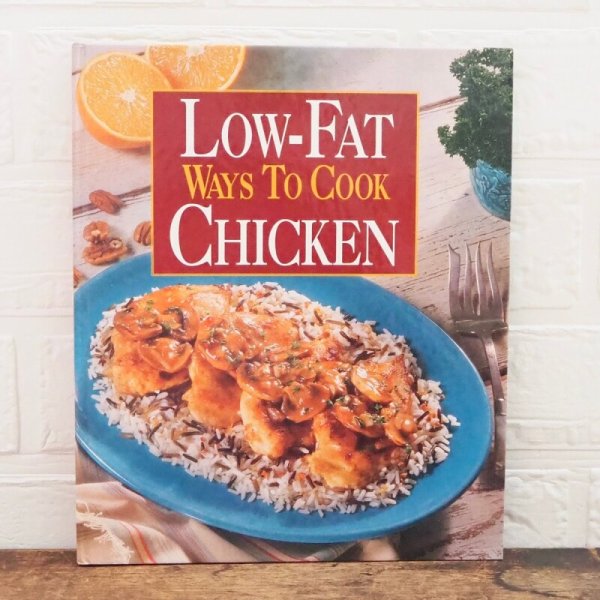画像1: レシピ本 洋書 / Low-Fat ways to cook Chicken (1)