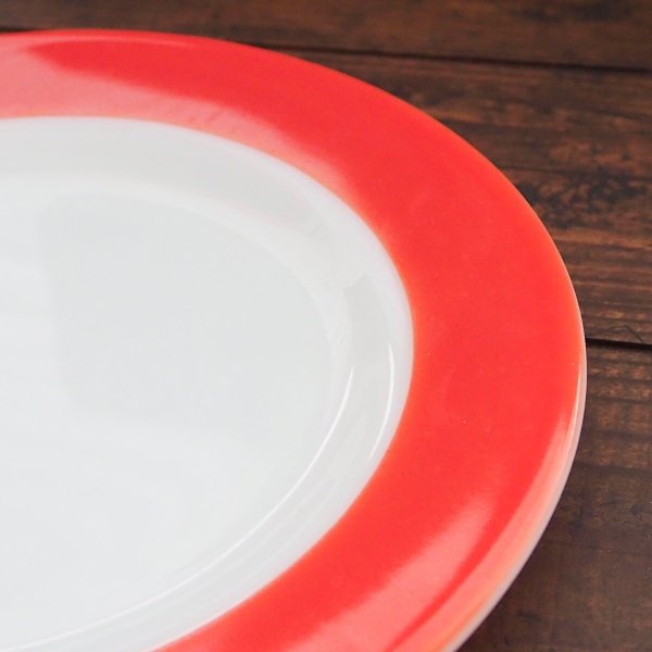 画像3: フラミンゴピンク サラダプレート (3)