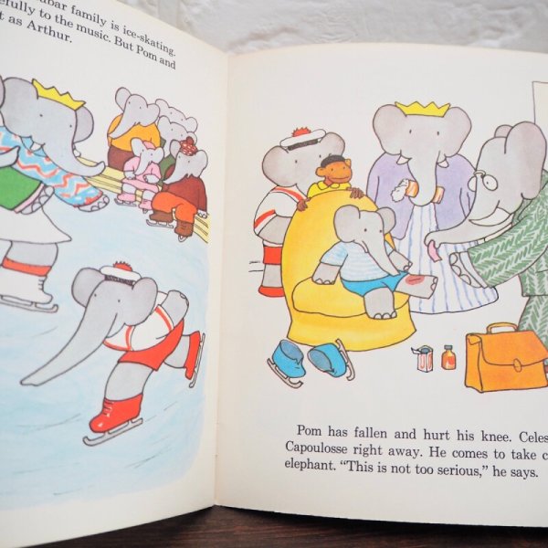 画像6: ぞうのババール 洋書 (6)