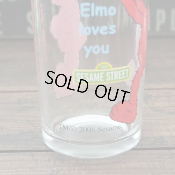 画像5: セサミストリート エルモ グラス (5)