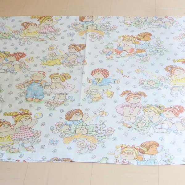 画像2: キャベツ畑人形 フラットシーツ (2)