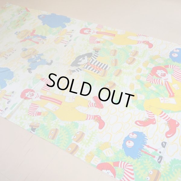 画像2: マクドナルド カナダ フラットシーツ (2)