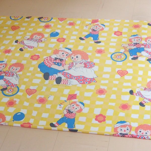 画像2: ラガディアン&アンディ フラットシーツ (1) (2)