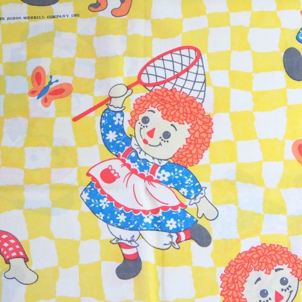 画像2: ラガディアン&アンディ フラットシーツ (2)