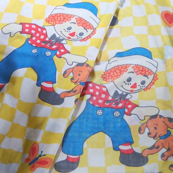 画像8: ラガディアン&アンディ フラットシーツ (8)