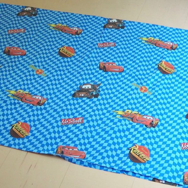 画像2: カーズ フラットシーツ (2)