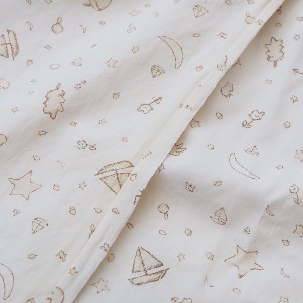 画像5: ベージュ ヨット / ベビーフィットシーツ (5)