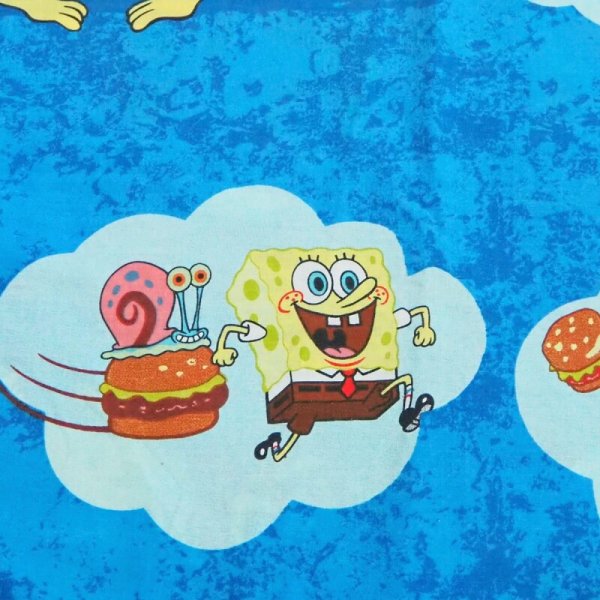 画像2: スポンジボブ フィットシーツ (2)