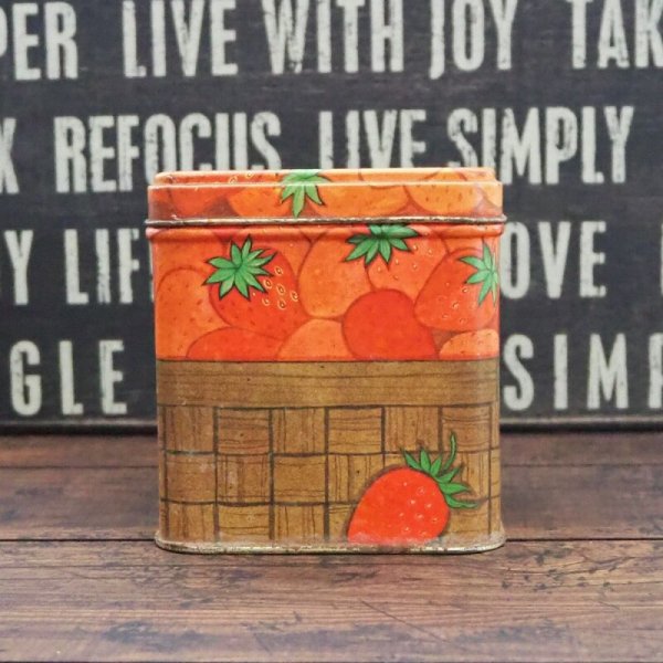 画像2: いちご ティン缶 (2)