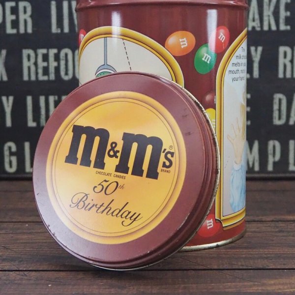 画像5: M&M’S 50th Birthday ティン缶 (5)