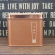 画像1: TEA pink gold canister  (1)