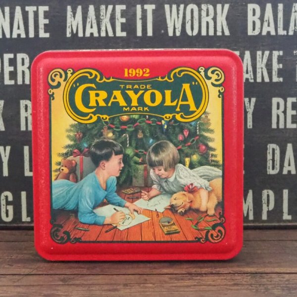 画像1: Crayola ティン缶 (1)