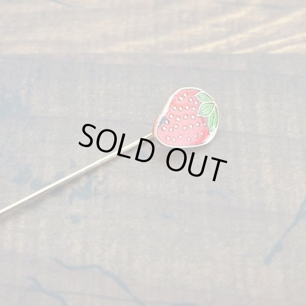 画像2: ストロベリー ハットピン  (2)