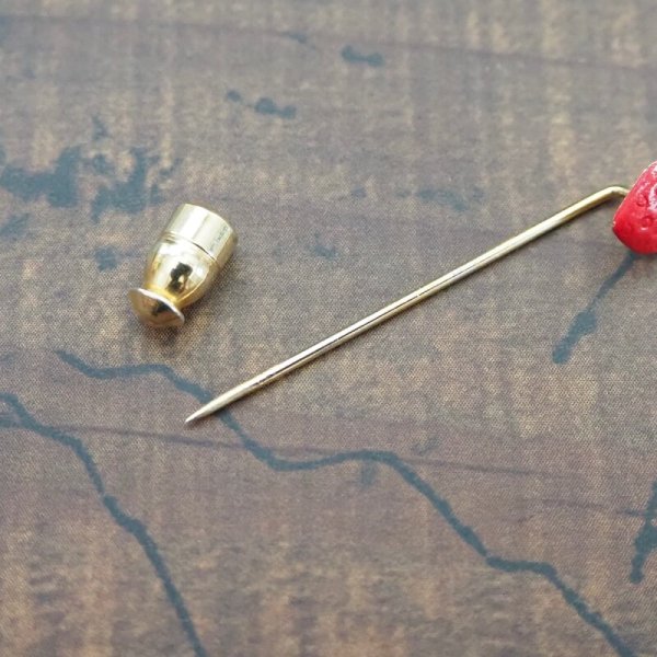 画像4: ストロベリー ハットピン  (4)