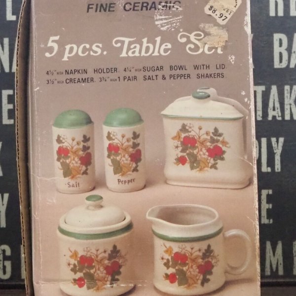 画像2: 5 pcs. Table Set (2)