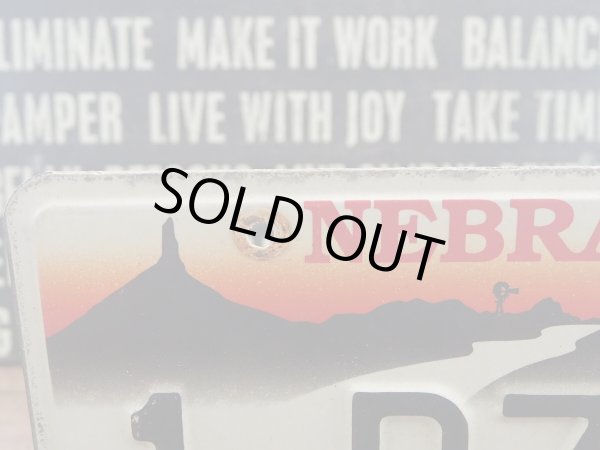 画像3: ナンバープレート Nebraska (3)