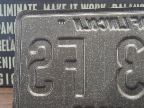 画像4: ナンバープレート Illinois  (4)