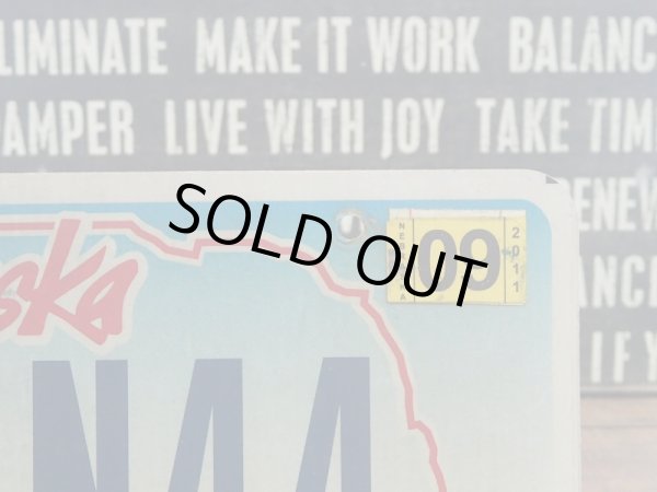 画像4: ナンバープレート Nebraska  (4)