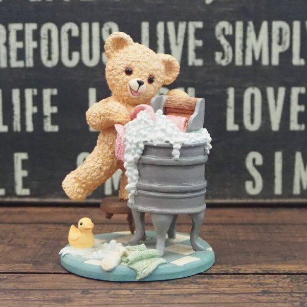 画像1: Snuggle Bear 置物 (1)