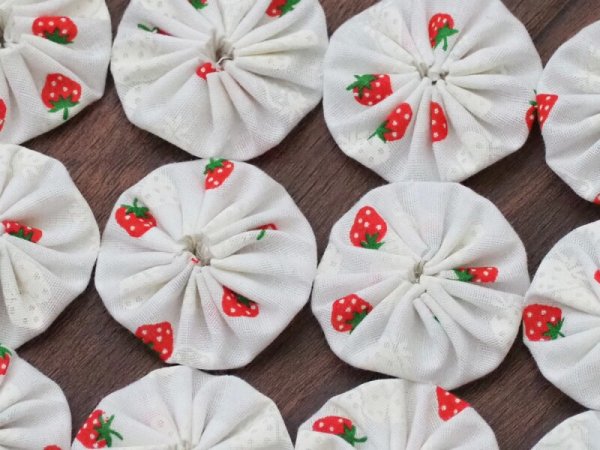 画像2: ヨーヨーキルトマット (2)