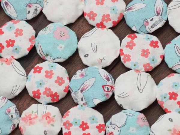 画像4: ヨーヨーキルトマット (4)