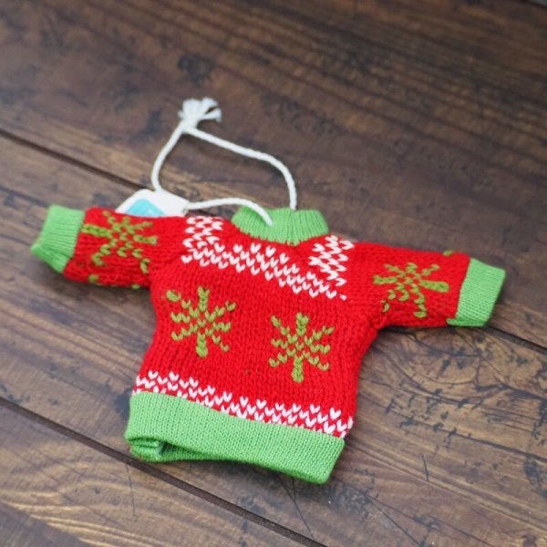 画像2: ニット セーター オーナメント (2)