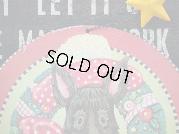 画像3: クリスマスプレート ドッグ  (3)