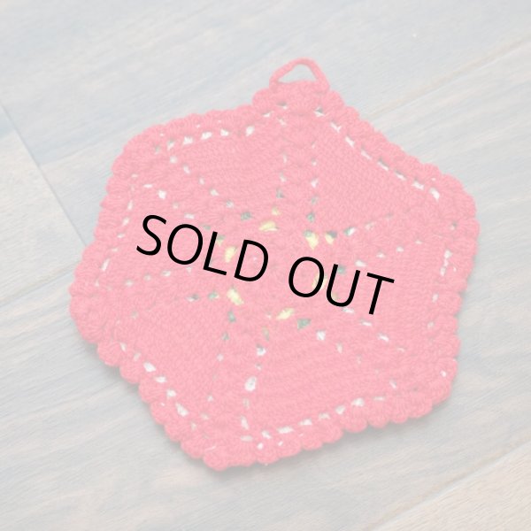 画像4: ポットホルダー フラワー (4)