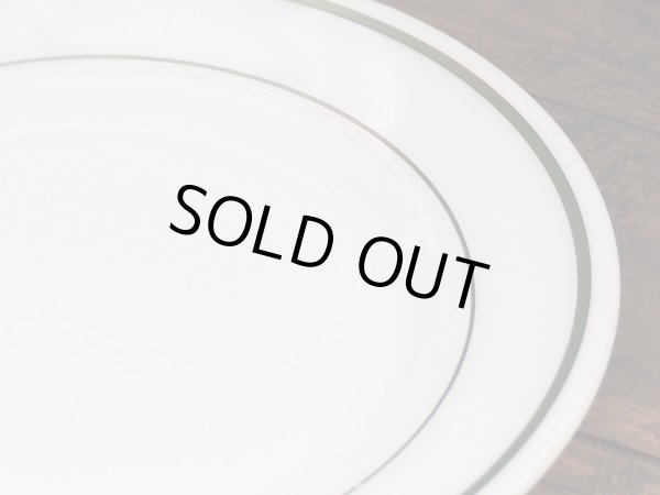 画像2: グリーンバンド ディナープレート (2)