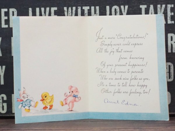 画像3: グリーティングカード ベビー (3)