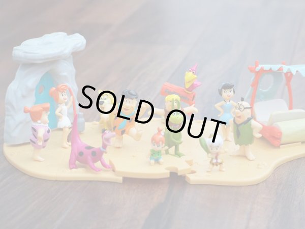 画像1: The Flintstones x 7-Eleven フィギュア 14Pセット (1)