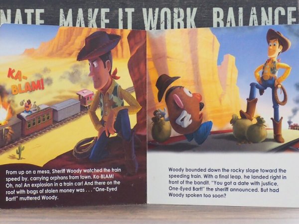 画像4: トイストーリー The Wild West 洋書 (4)