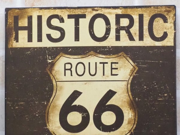画像2: ROUTE 66 プレート (2)