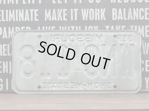 画像3: ナンバープレート Missouri (3)