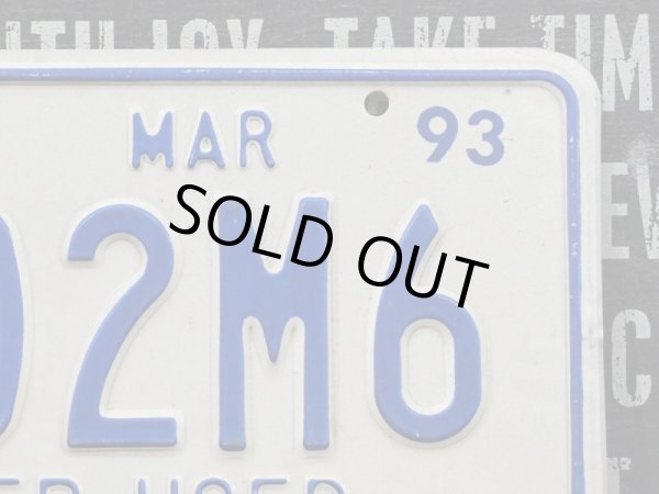 画像2: ナンバープレート DEALER USED (2)