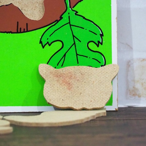 画像6: Playskool ／ Squirrel ウッドパズル (6)