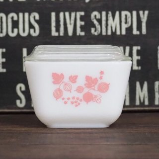 オールドパイレックス  リフリジレーター  グースベリー 蓋付き3個セット SHOP偶然と必然の間 PYREX COVERED CASSEROLE GOOSEBERRY 1950s