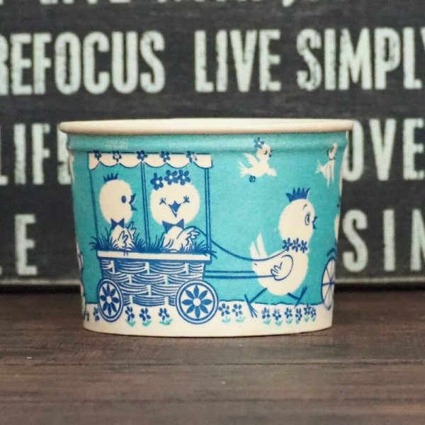 画像1: Cottage Cheese Waxed Container (1)