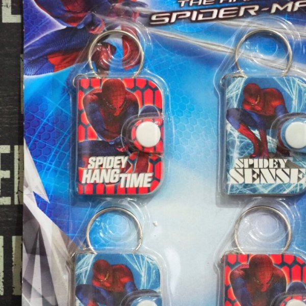 画像2: スパイダーマン キーリング4Pセット (2)