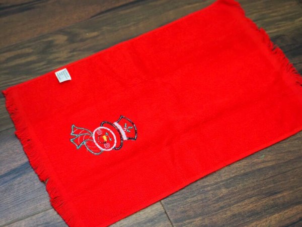 画像4: スノーマン ハンドタオル (4)