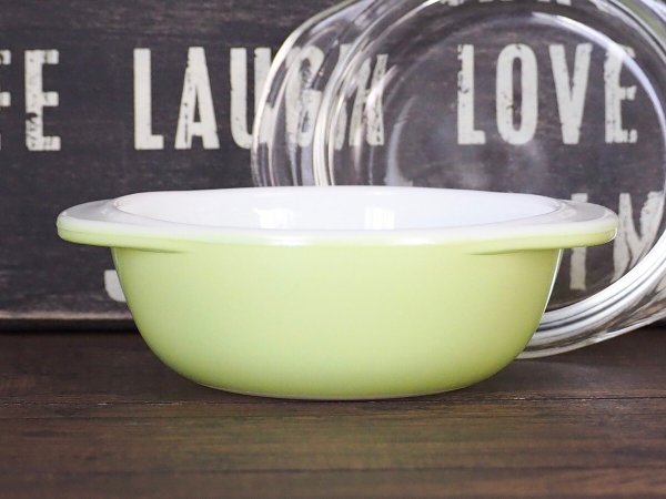 画像2: ミニキャセロール ライムグリーン (2)