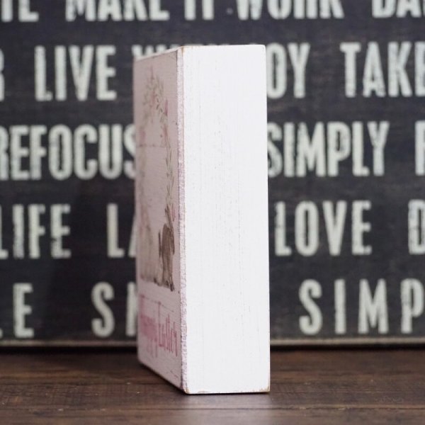 画像3: Happy Easter ウッドパネル (3)