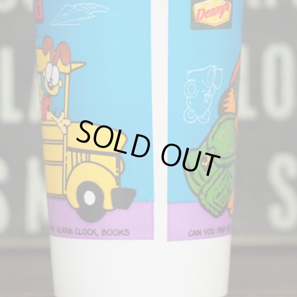 画像5: ガーフィールド Denny’s コップ (5)