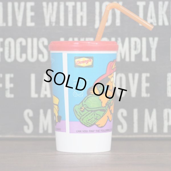 画像4: ガーフィールド Denny’s コップ (4)