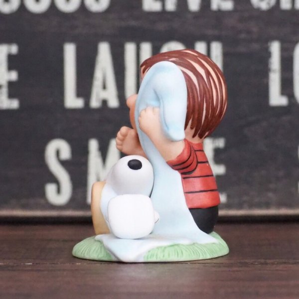 画像2: ライナス スヌーピー 置物 (2)