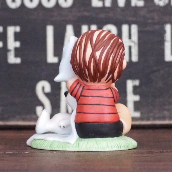 画像3: ライナス スヌーピー 置物 (3)