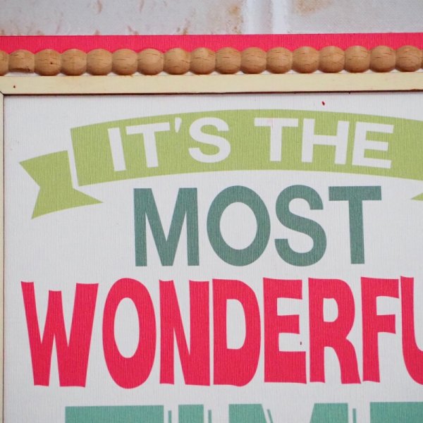 画像2: クリスマス ウッド看板 (2)