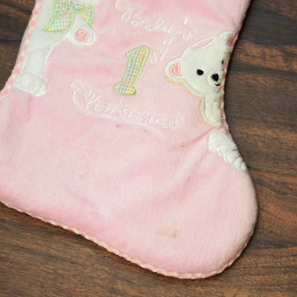 画像2: Baby’s 1st christmas クリスマスソックス (2)