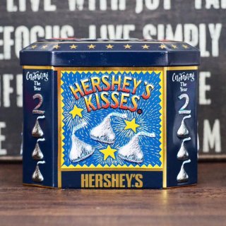 80's！HERSHEY'S ハーシー ヴィンテージ・ティン缶/２種 Hershey's ティン缶 ハーシーズ